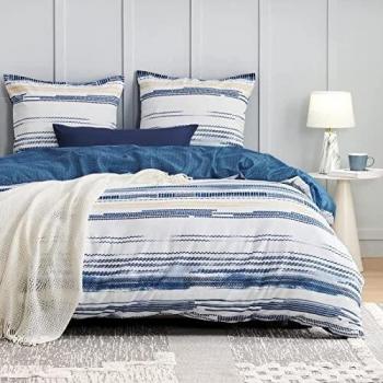 Bedsure Housse Couette 200x200 – Parure à Fermeture Éclair, 2 Taies 65x65, Microfibre Oeko-TEX