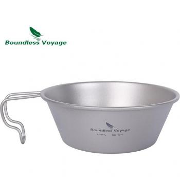 Tasse Titanium — Vaisselle Pliante 450 ml