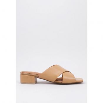 Sandalia Plana Mujer MYNOR Camel