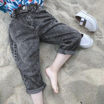 Pantalones de mezclilla primavera verano para niños
