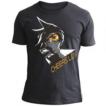 Overwatch Tracer T-Shirt Dunkelgrau XXL