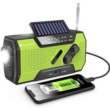 Emergency Hand Crank Radio with Reading Lamp