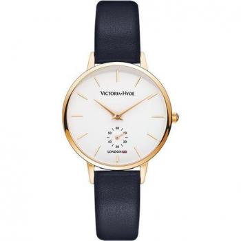 Victoria Hyde London Signature Men’s Watch – Dual Second Hands – Navy Finish