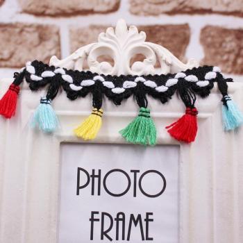 DIY Cotton Thread Tassel Lace Trim