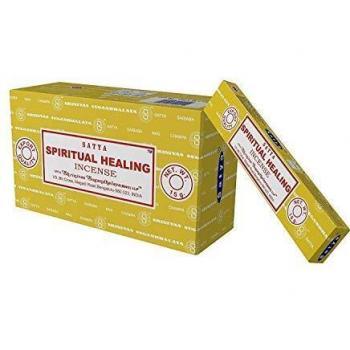 Satya Spiritual Healing Incense Sticks 12 Pack