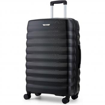 Berlin Black Large Suitcase