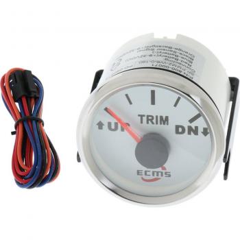 2 Marine Electric Trim Level Gauge