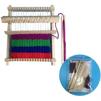 Educational Wooden Weaving Loom Toy