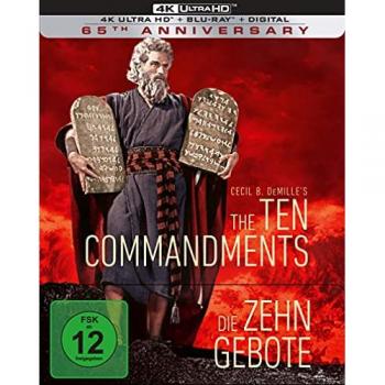 Die zehn Gebote – 4K Steelbook (UHD + Blu-ray Disc)