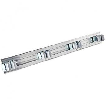 Porte-outils mural en aluminium 48x5,5x1cm