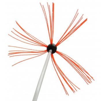 Ramonage électrique 7m avec brosse en nylon