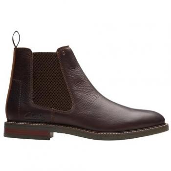 Clarks Jaxen Stivale Beige Facile EU 40