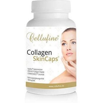 Cellufine® SkinCaps Collagen Kapseln PLUS – 180 glutenfreie Kapseln mit VERISOL Collagen Peptiden