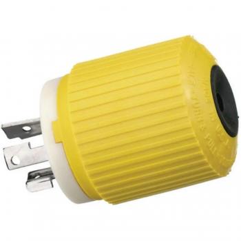 Hubbell 328DCP Locking Plug 30A 28V DC
