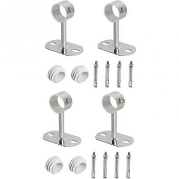 Kit de Soporte de Tubo 32 mm (4 piezas) – Techo & Barra