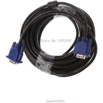 VGA‑Verlängerungs­kabel 10 m – 15‑Stift N19/N20