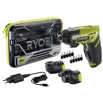 Atornillador Sin Cable Ryobi ONE+ ERGO-A2/ 4V/ 2 Cabezales/ Maletín Rígido