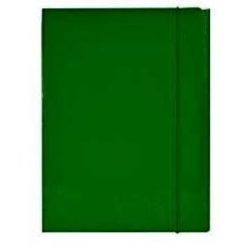 BREFIOCART CF10CARTELLE 3LEMBI C/ELAST VERDE