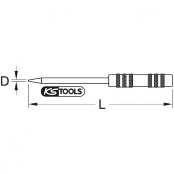 Scalpello Ago Tracciatore KSTOOLS 170 mm