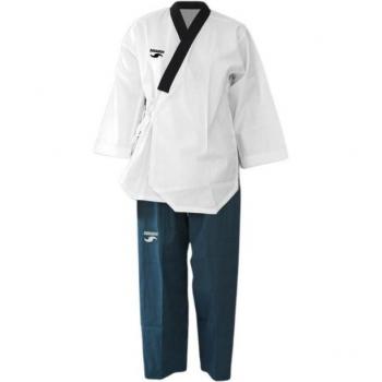 Girl's Taekwondo Poomsae Outfit with Neck Embroidery