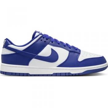 Nike Dunk Low Retro Sneakers White / Purple Men's UK 8.5