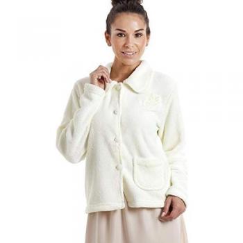 Floral Embrace Soft Fleece Jacket