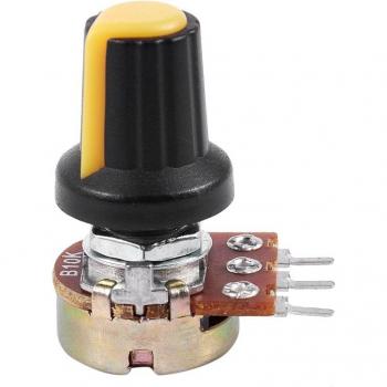 5x Potentiomètres linéaires coniques 10kΩ à 3 bornes