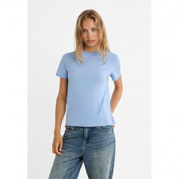 Stradivarius M Basic T-Shirt Sky Blue