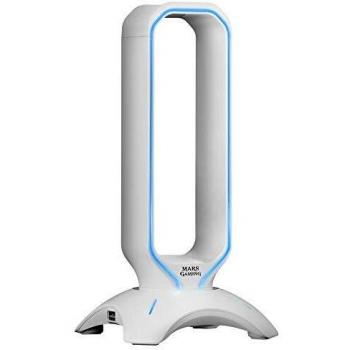 Soporte de Cascos Mars Gaming MHHXW + HUB USB 2.0