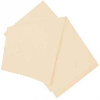 Couverture Rose Coton Brossé À Forme Fitted 1×1