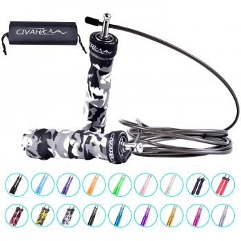 Tangle-Free Wire Skip Rope by CIVAH