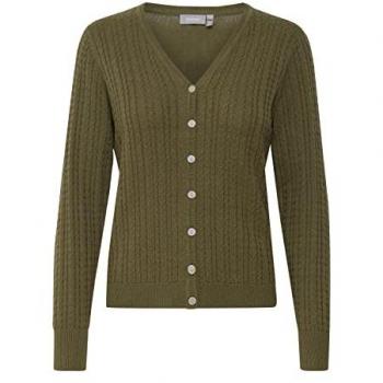 Fransa Hüftlange Strickjacke