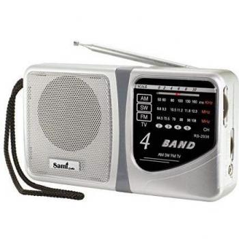 Tragbares 4‑Band FM/AM Sender RS‑2938 – SAMI