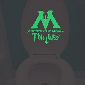 Ministerium für Magie WC-Dekoration