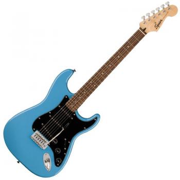 California Blue Squier Sonic Stratocaster con custodia