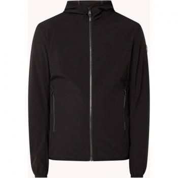 Colmar SoftShell Uomo: Giubbotto Nero Leggero a Cappuccio