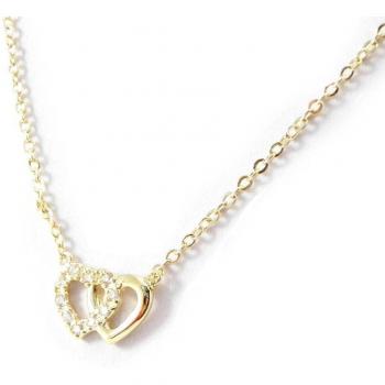 Les Trésors De Lily Gold-Plated 'Tendres Moitiées' Pendant