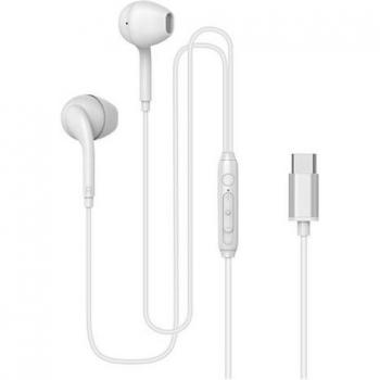 Ecouteurs Fairplay PureSound USB‑C, réduction active du bruit, blanc