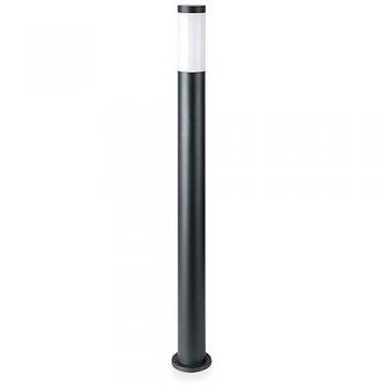 V-TAC VT-838 Piantana LED da Giardino 110cm con Portalampada E27 (max 60W) in Acciaio Inossidabile Grigio IP44 SKU 8963