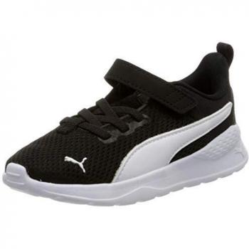 Puma sneaker unisex per bambini, colore nero, taglia 22
