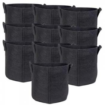 Blumentopf Intirilife – 10x 11 L Pflanzsäcke in 22 cm Breite