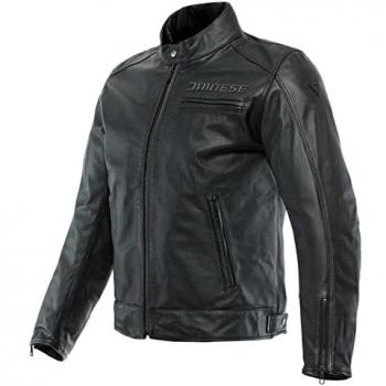 Dainese Zaurax Giacca in pelle per moto Nero 54