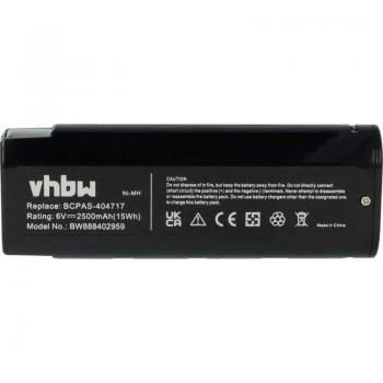 Batteria di ricambio per chiodatrice a nastro Paslode B20543P, capacità 2500 mAh, NiMH, tensione 6V