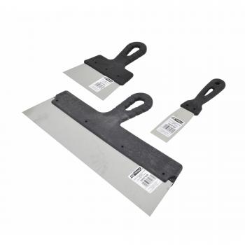 Cazzuola + Spatola Awtools 250 mm, acciaio inox e manico plastico