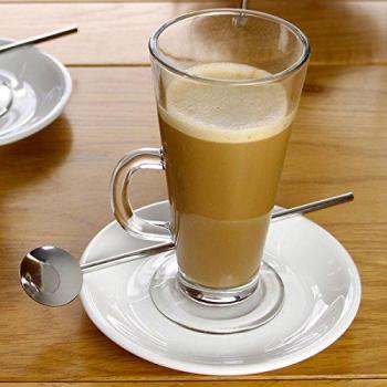 Cafe Chic Glass & Spoon Set