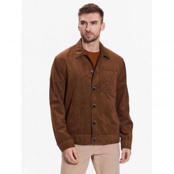 Sisley Jacke aus Kunstleder in Braun