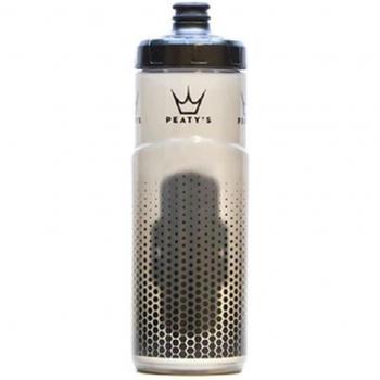 Peaty's 600ml Clear Black Fidlock Lockin Water Bottle – One Size