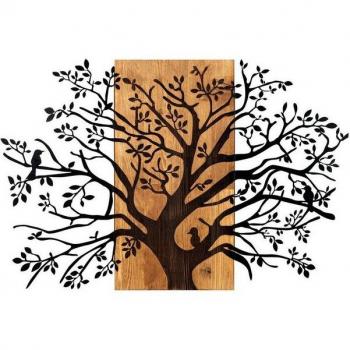 Tableau Arbre Binaire Métal & Bois