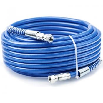 Tuyau de vernis en fibre TPU, 10 m, bleu