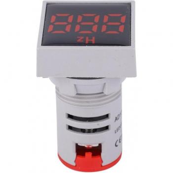 Lámpara de advertencia LED de esquina digital para medición de Hz 20-75 en tensión 100-380 VAC